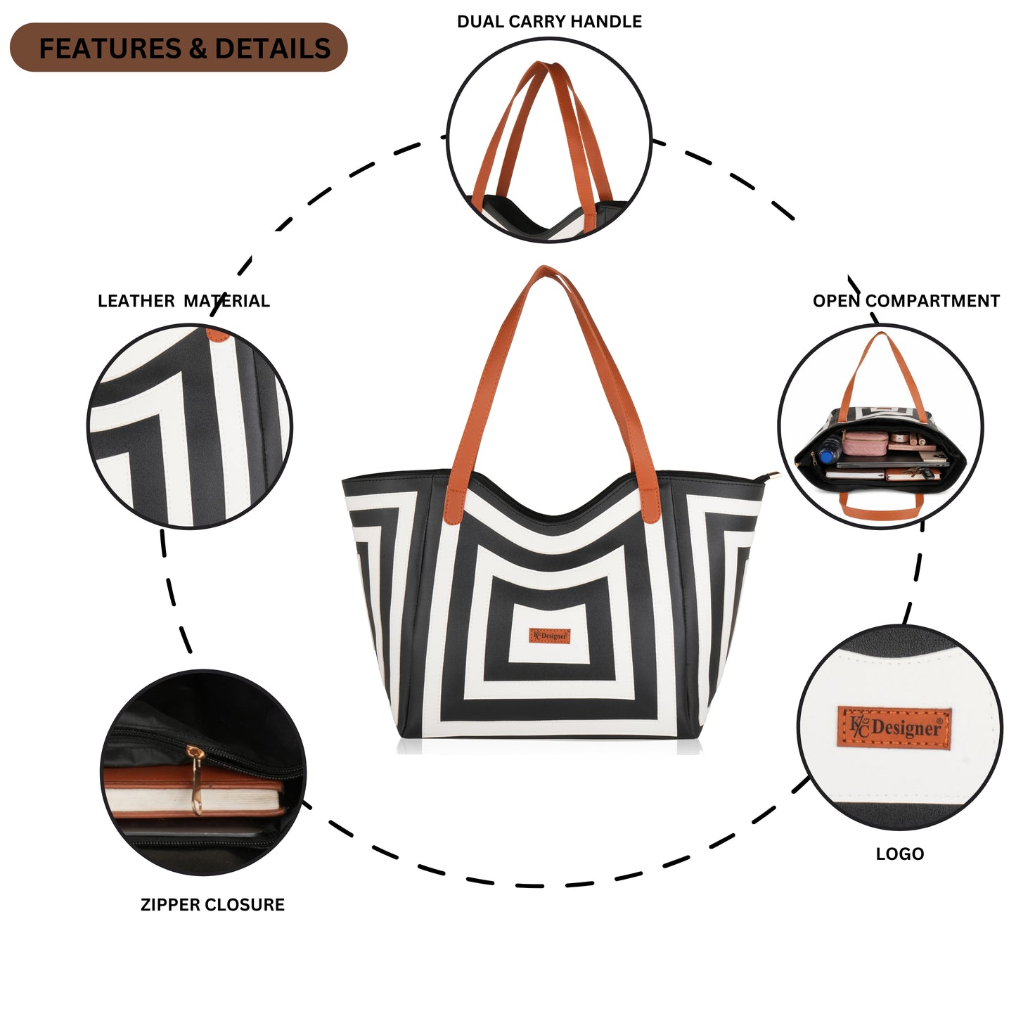 Formal Tote handbag