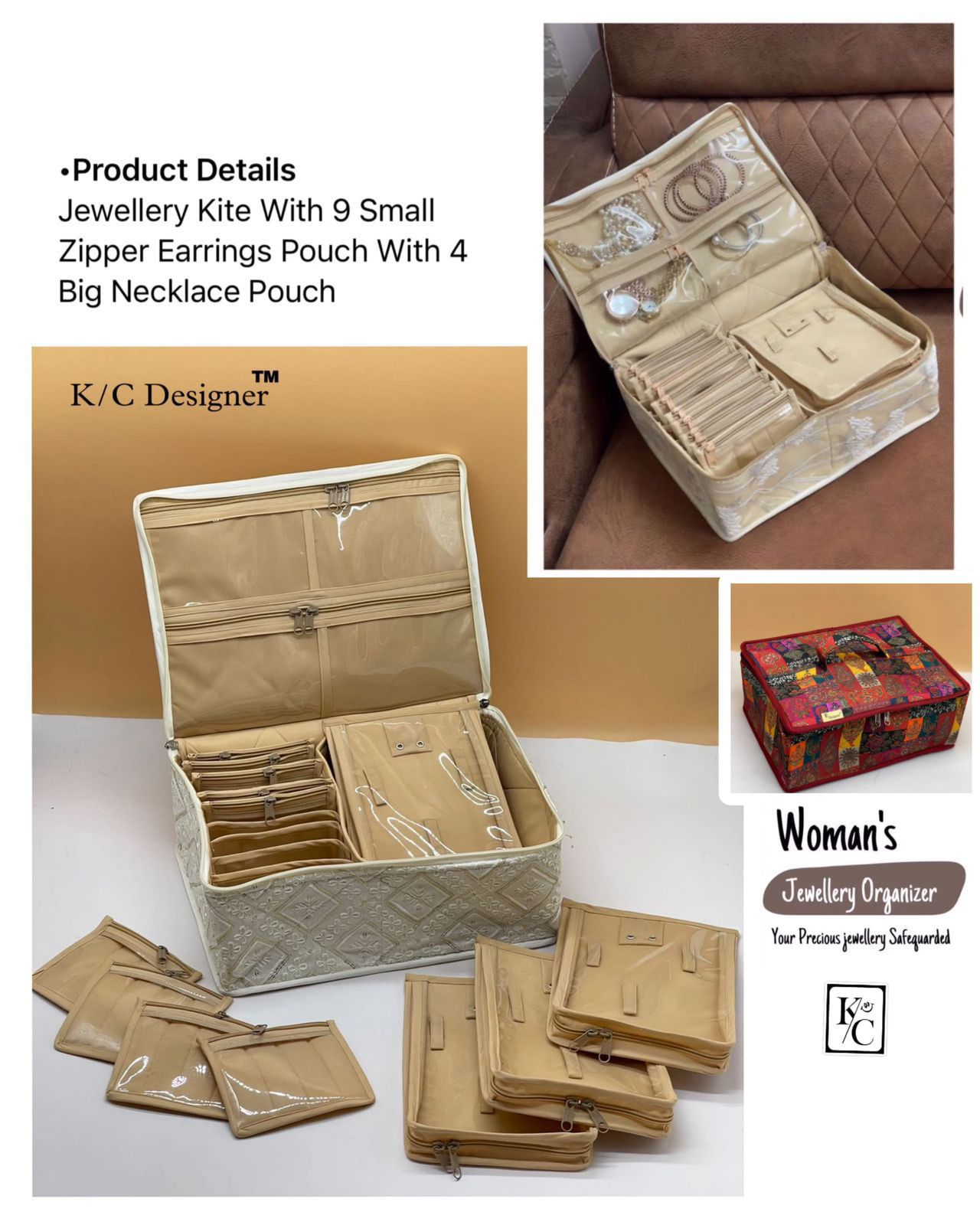 Jewelry vanity box