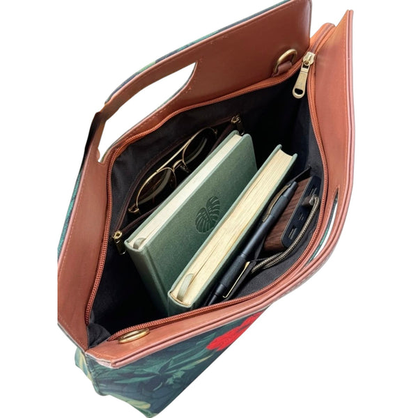 The Cut Satchel Handbag + Sling Bag